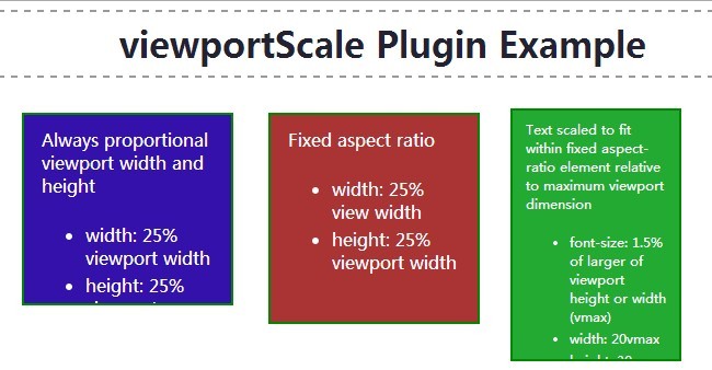 jQuery viewportScale